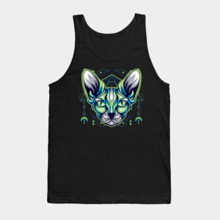 cat zombie Tank Top